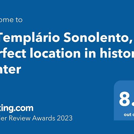 O Templario Sonolento, Perfect Location In Historic Center Villa Tomar Exterior photo